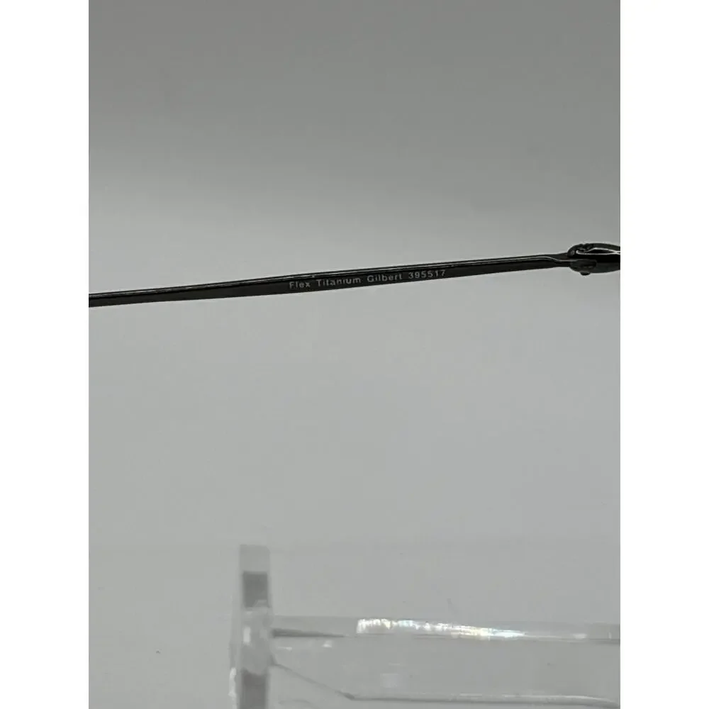 Flex Titanium Gilbert 395517 Eyeglasses Gunmetal 55-18-150 Made in Japan